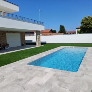 Piscina in kit Magiline da 3 x 7 mt altezza 1.5 mt con scala angolo