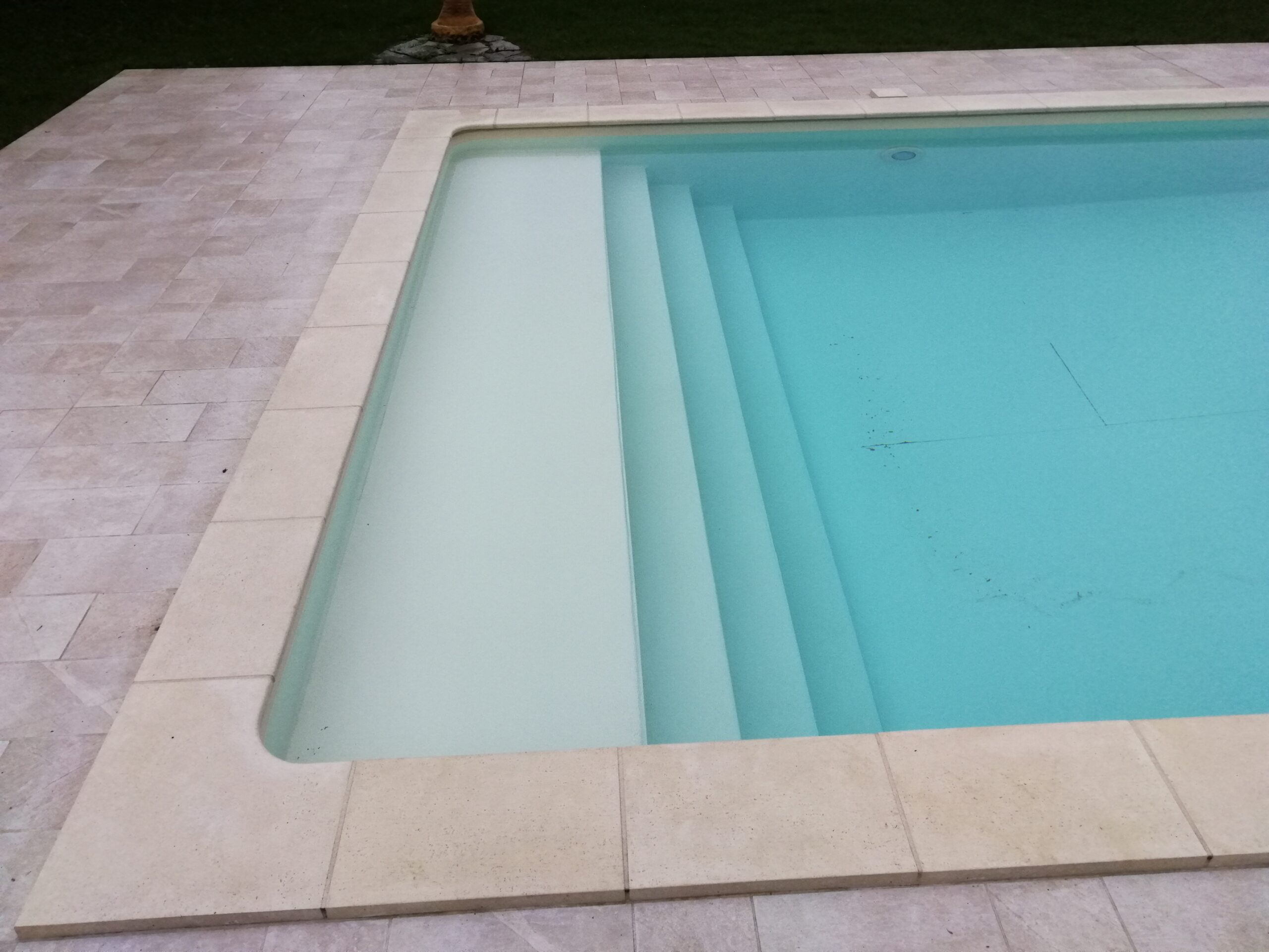 Piscina in kit Magiline da 4 x 8 mt altezza 1.5 mt con scala a angolo - immagine 33