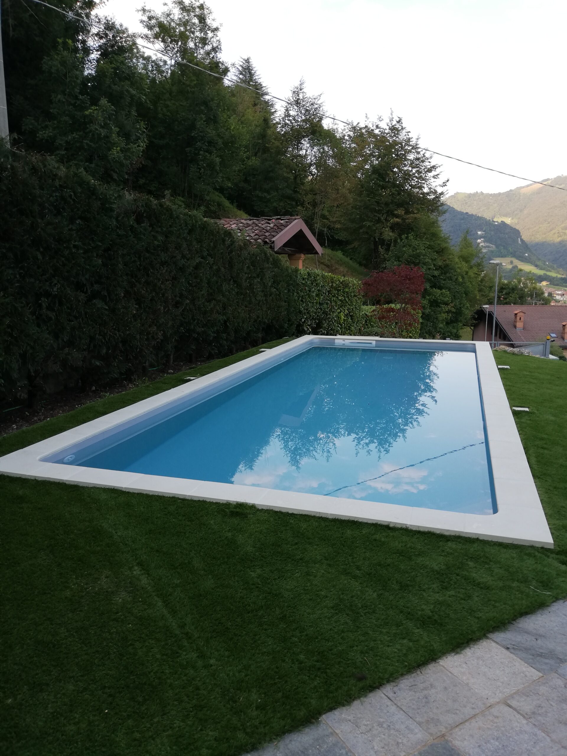 Piscina in kit Magiline da 4 x 8 mt altezza 1.5 mt con scala a angolo - immagine 29