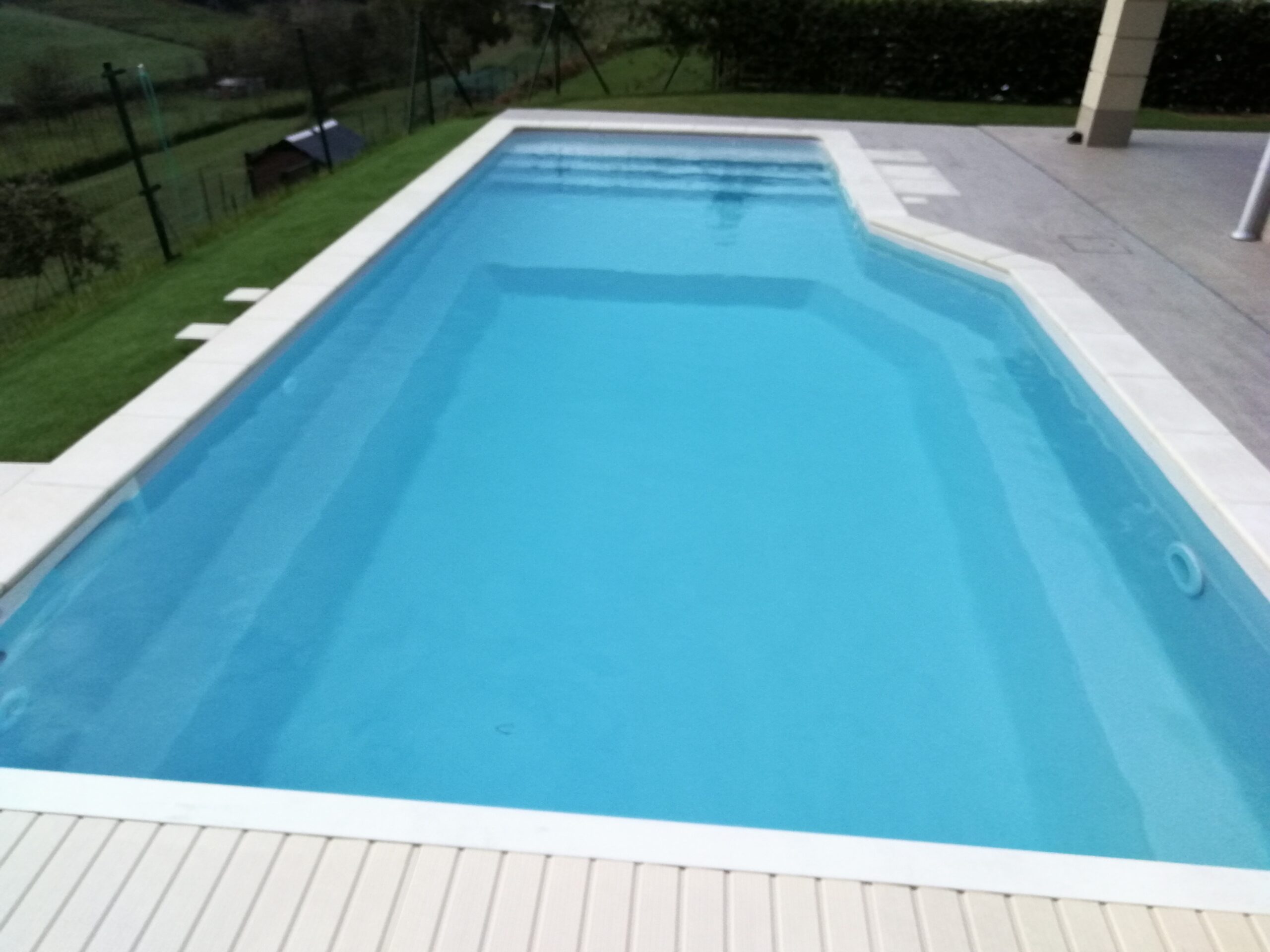 Piscina in kit Magiline da 4 x 8 mt altezza 1.5 mt con scala a angolo - immagine 8