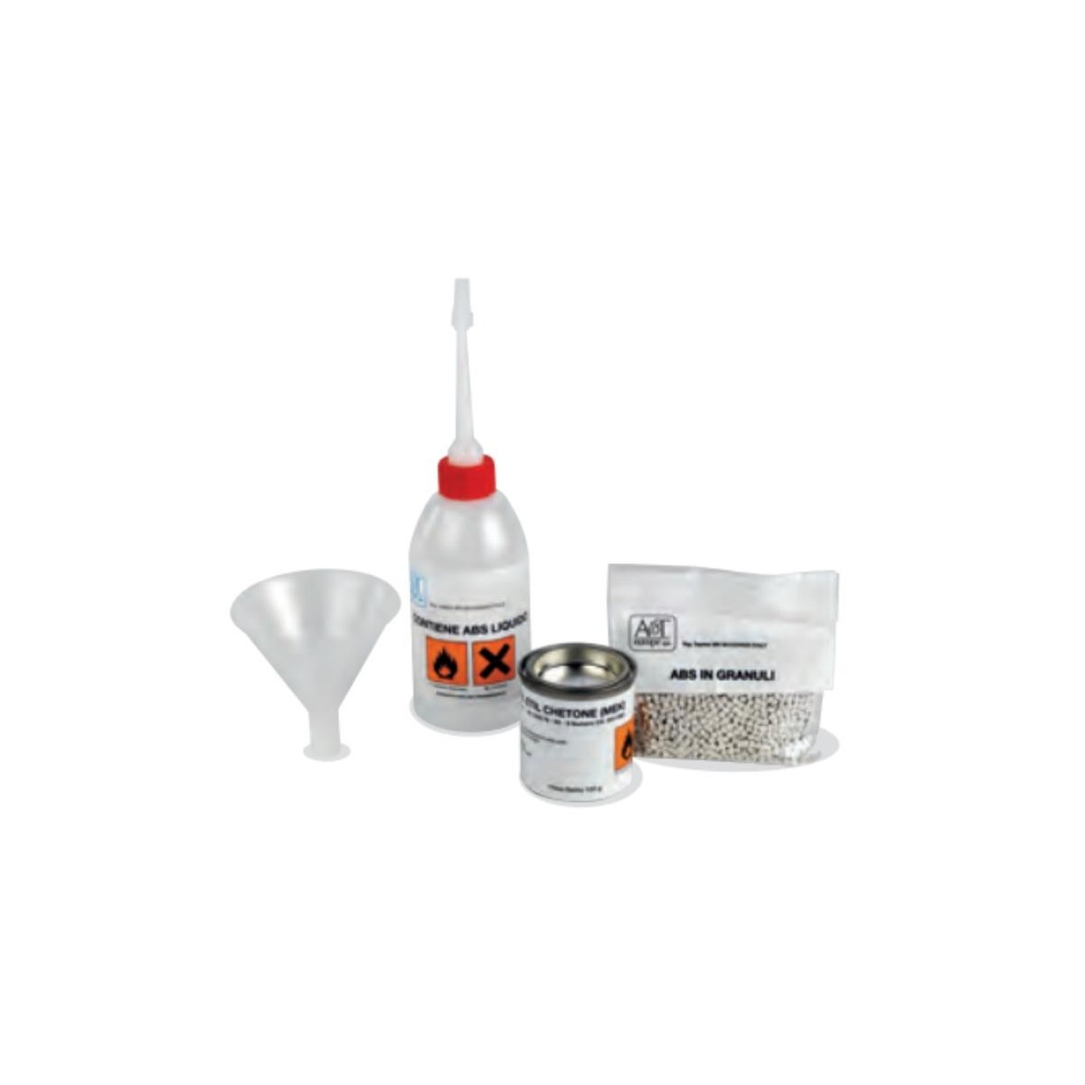 KIT PER RIPARAZIONE SKIMMER, BOCCHETTE E ACCESSORI PISCINA IN ABS